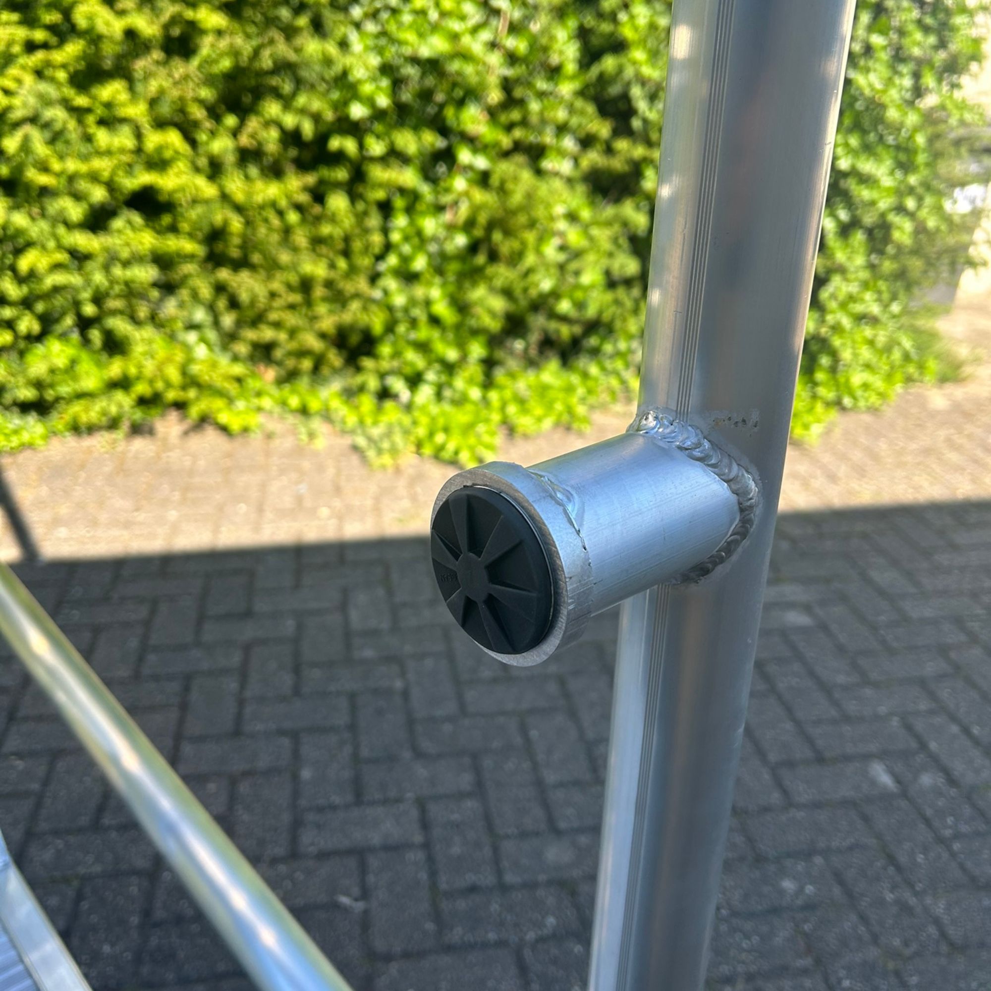 Clamp holder walkthrough frame