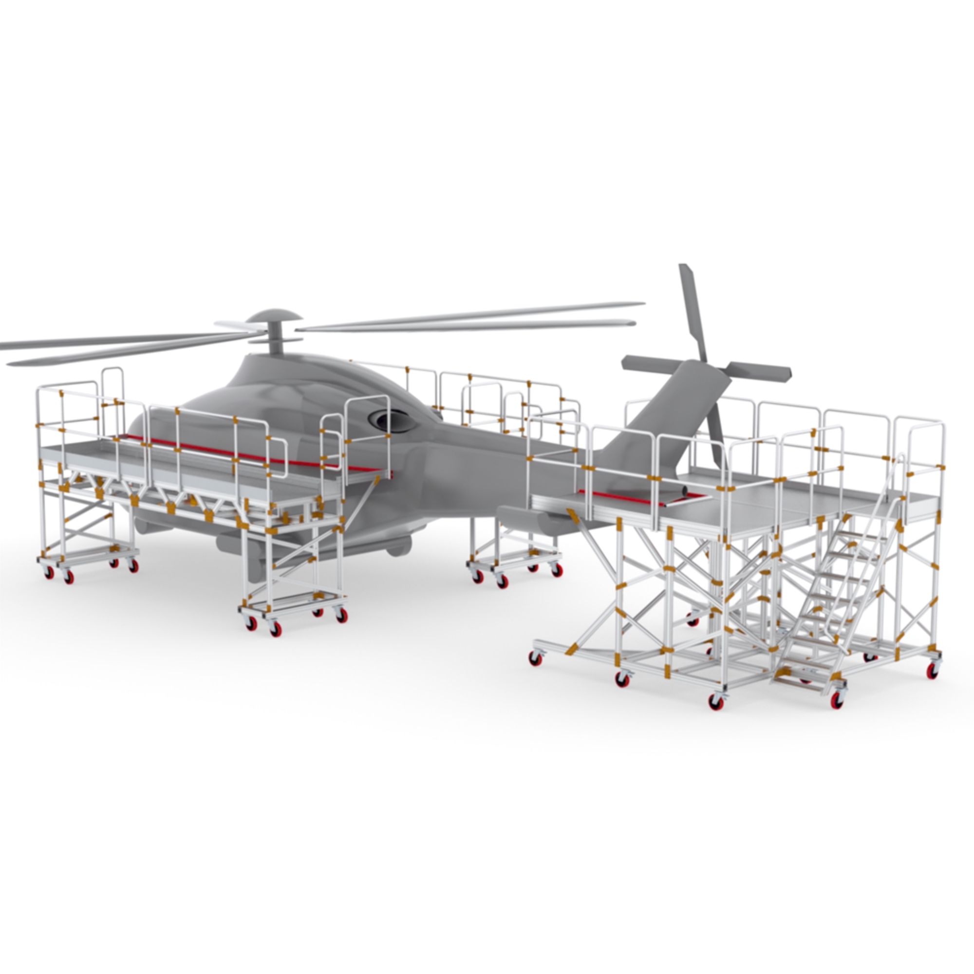Helikoptertoegangsplatform